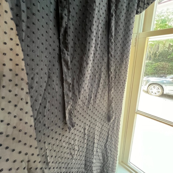 Vetta The Convertible Wrap Dot Dress Black Size M - Picture 5 of 16